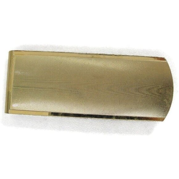 Vintage Simmons Textured Money Clip Men Wallet ID Credit Card Holder - Picture 2 of 10